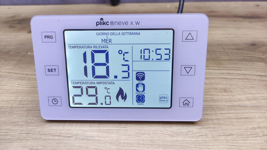 plikc Digitales Chronothermostat neve X W, I30653