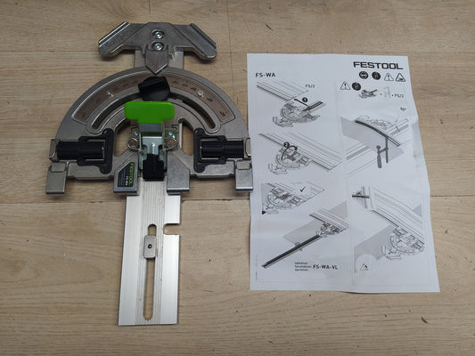 Festool Winkelanschlag FS-WA mit Anlegebolzen für Führungsschiene, I38337