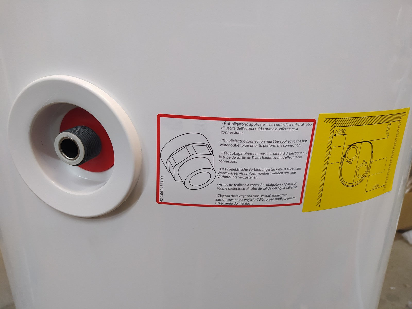 Ariston 3069816 Nuos Primo A 240 Wärmepumpe Wasrmwasserspeicher 244L, EEK:A,
