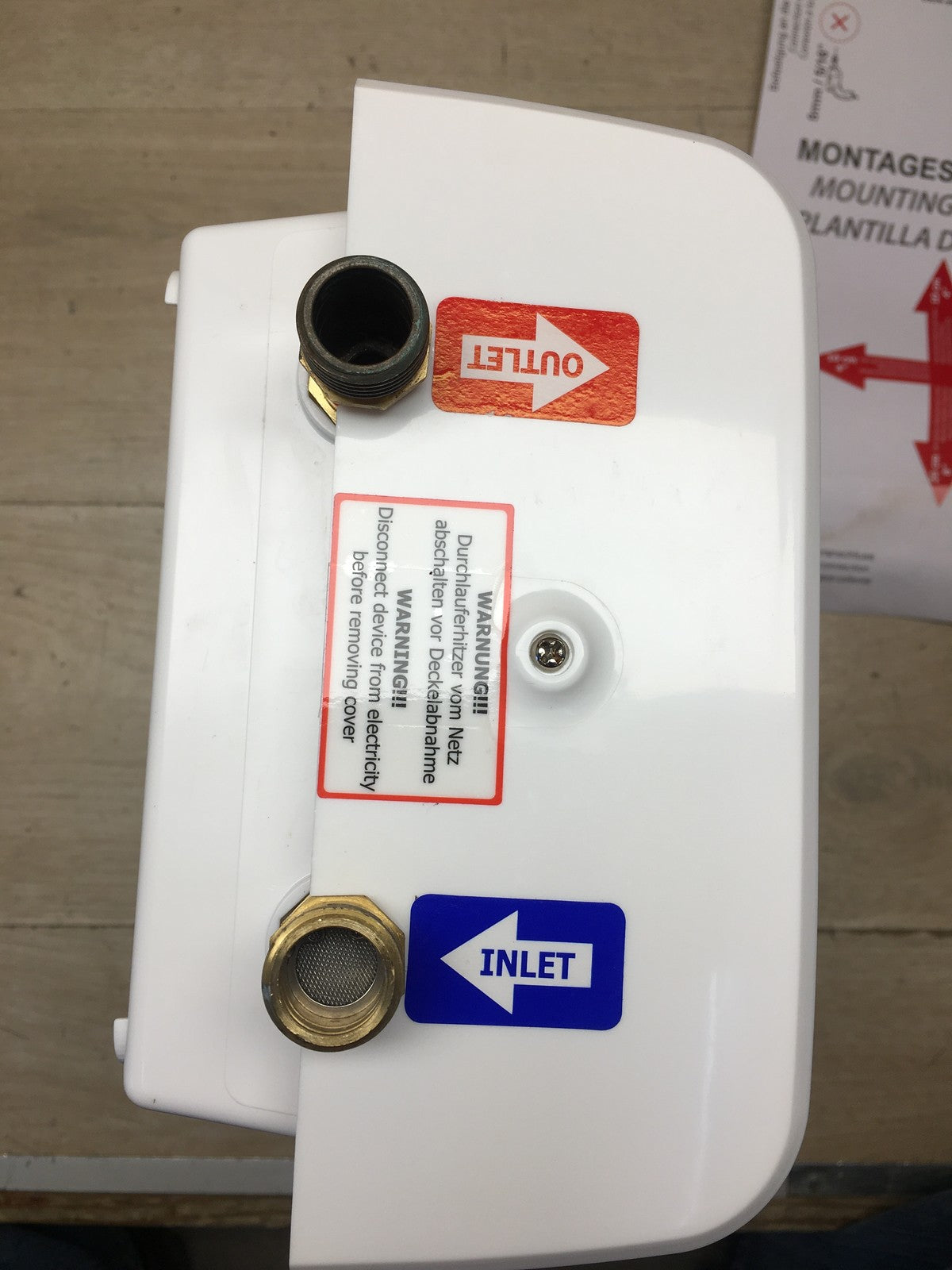 Thermoflow Elex 10 kW Durchlauferhitzer 230 V druckfest, EEK:A, I39976