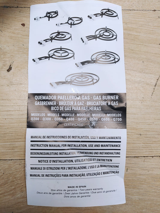 Cofan Paella-Brenner, Ringkocher, passend für Paella-Pfannen aus Stahl, I37212