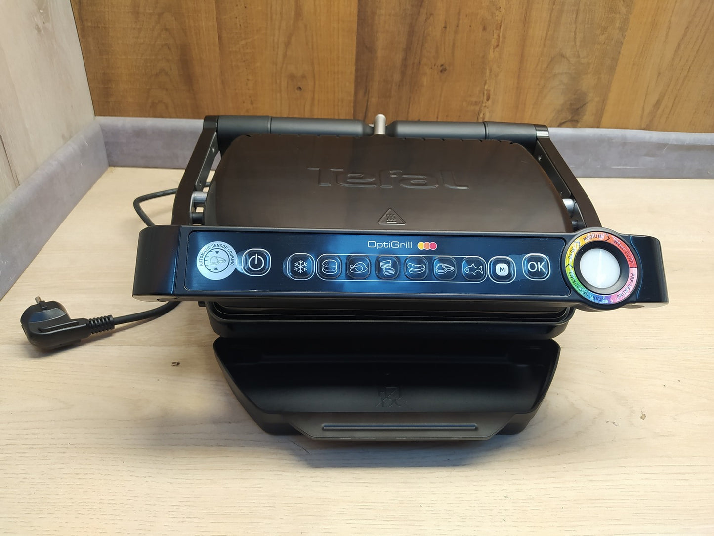 Tefal OptiGrill Kontaktgrill GC705816, 6 automatische Programme, I36406