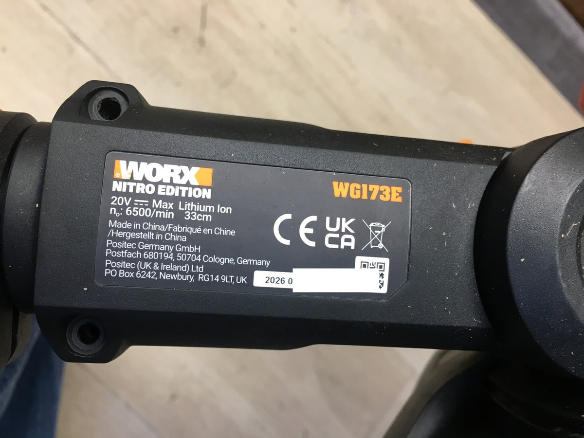 WORX WG173E Akku-Rasentrimmer 20V Solo, I40799