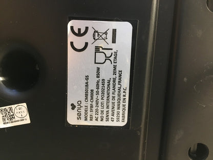 SENYA CM8501BA-GS Kaffeemaschine mit Milchaufschäumer, 850W, I36084