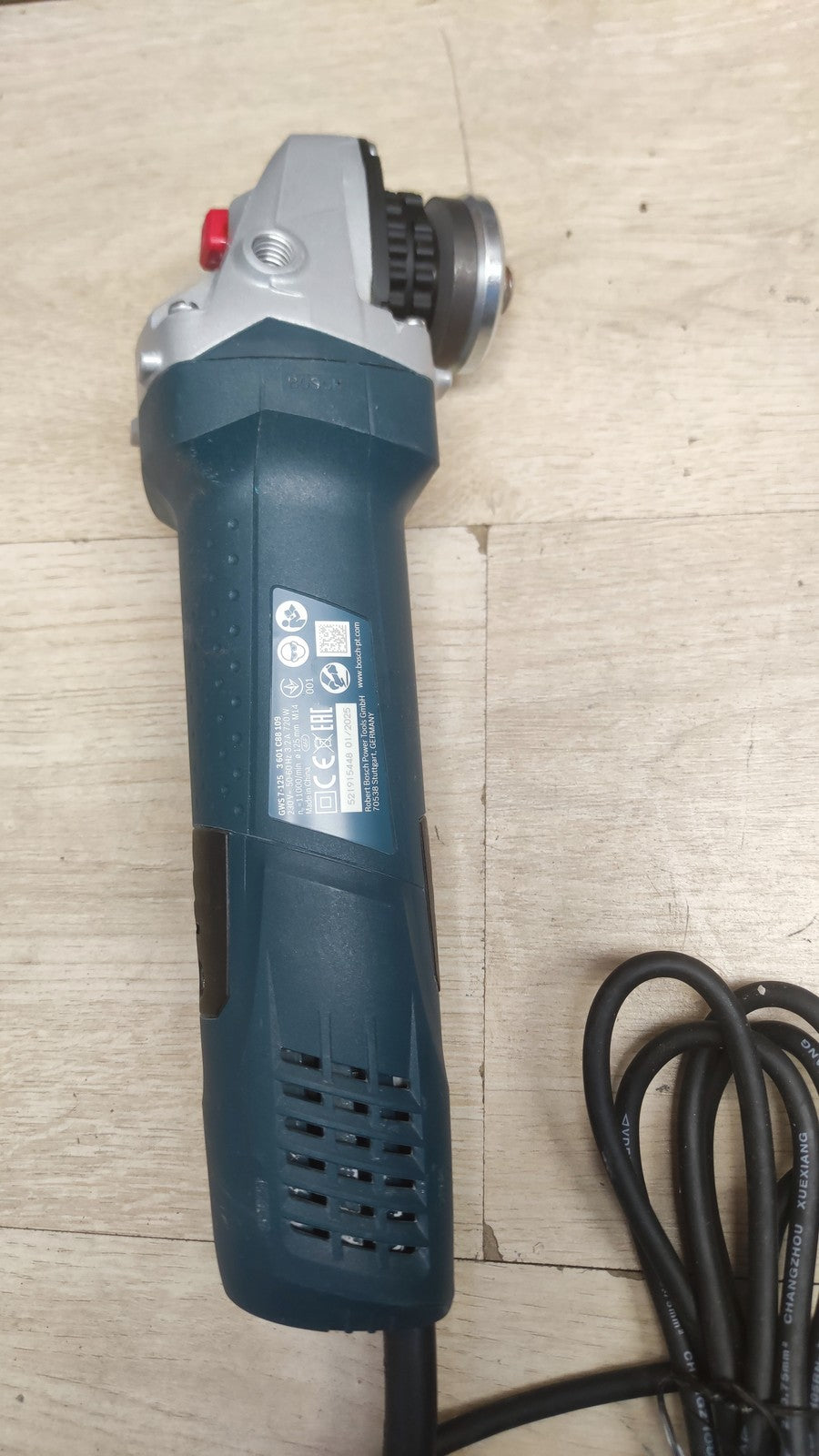 Bosch Professional GWS 7-125 Elektro-Winkelschleifer 720 W, I38157