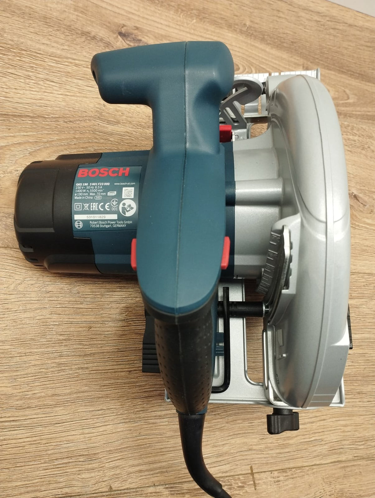 Bosch Professional GKS 190 Handkreissäge 1400 W 190 mm Schnitttiefe 70 mm