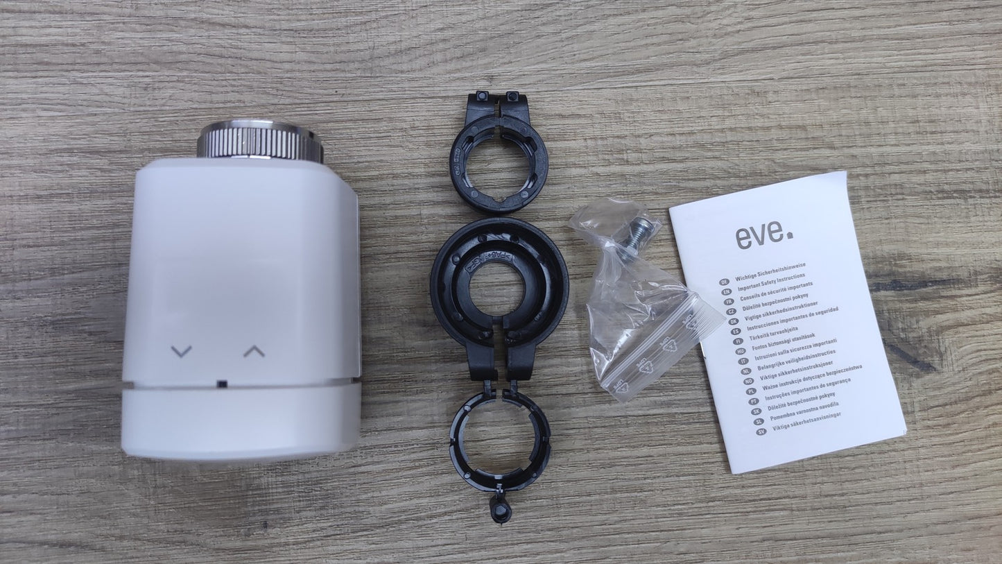 Eve Thermo Smartes Heizkörperthermostat mit LED-Display I35088