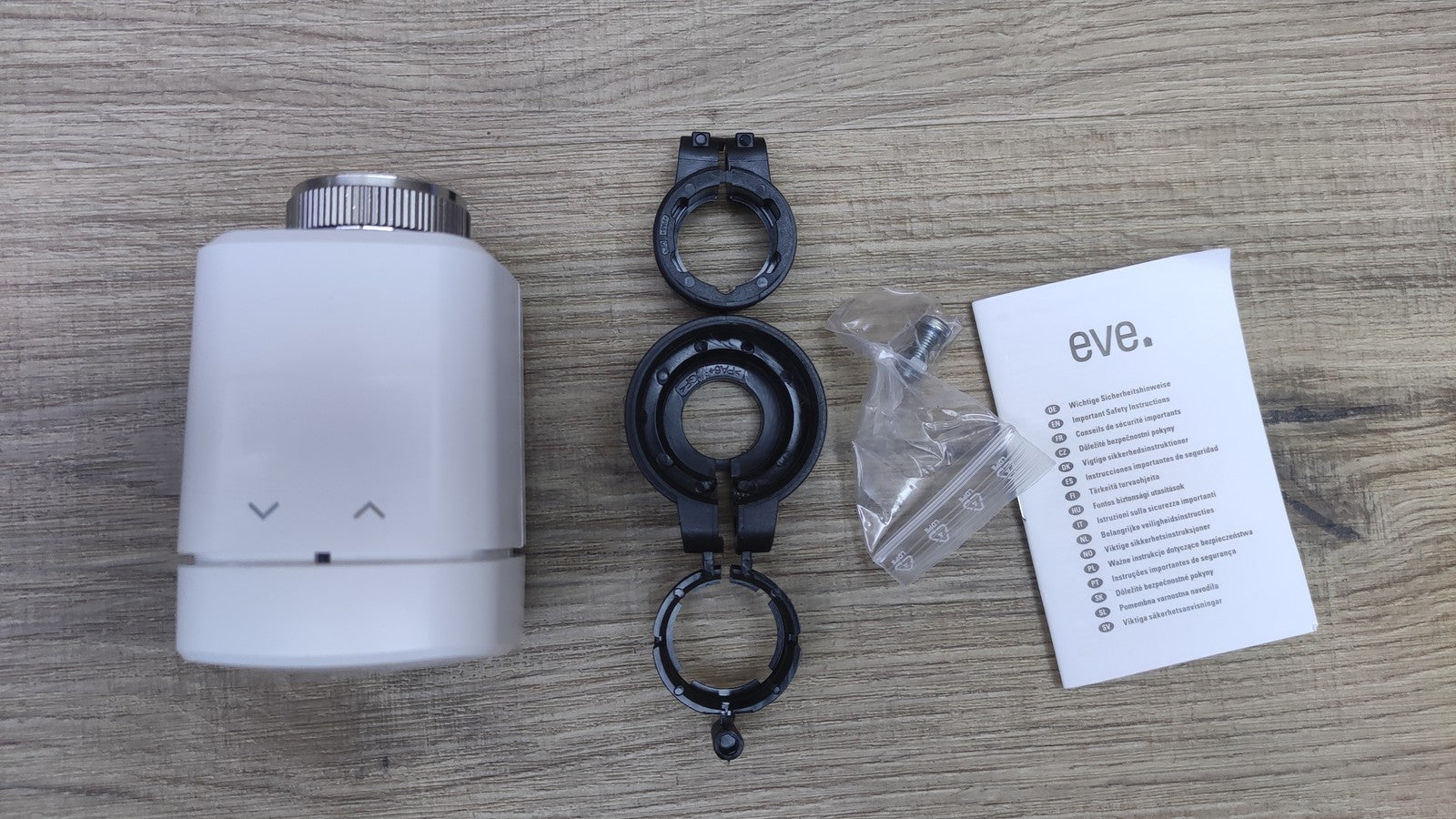 Eve Thermo Smartes Heizkörperthermostat mit LED-Display I35088