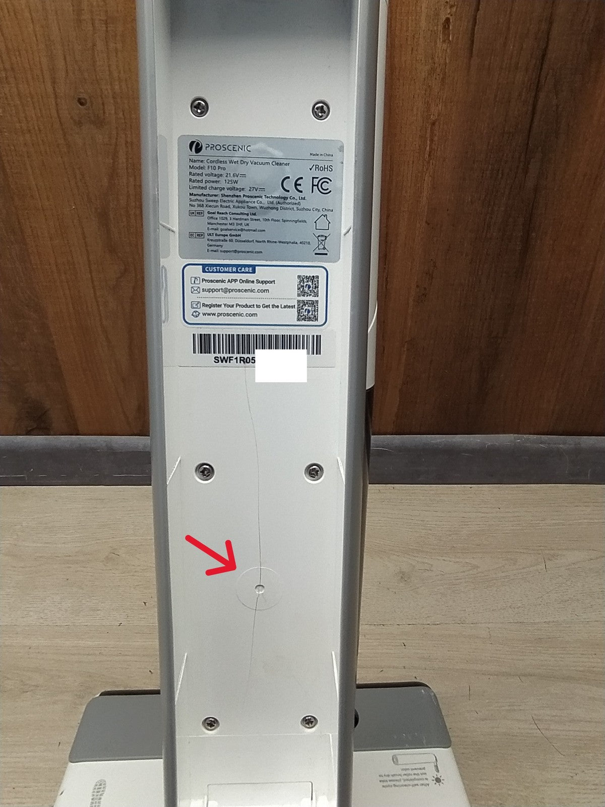 Proscenic F10 Pro Nass-Trockensauger, I36012