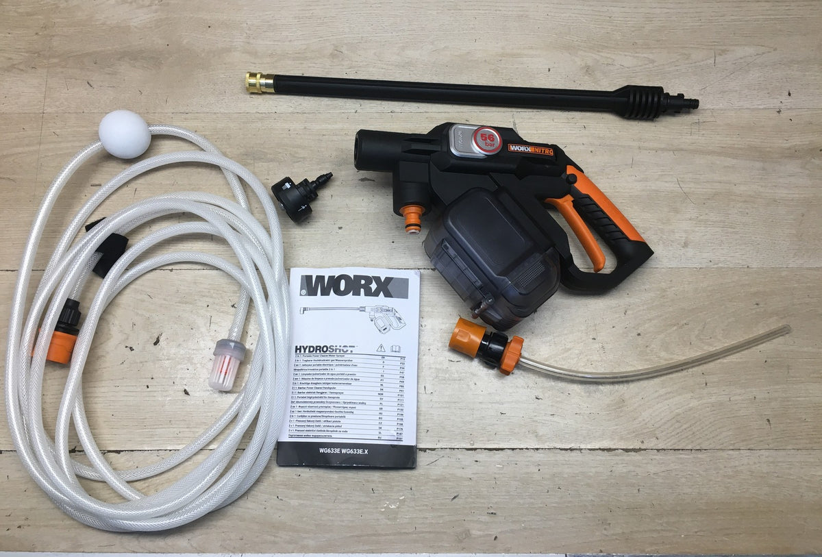 WORX WG633E Hydroshot Akku-Hochdruckreiniger Solo 20V, I41032