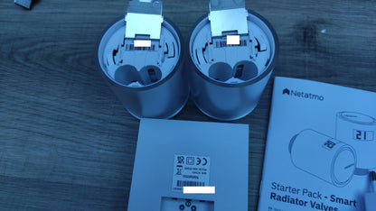 Netatmo NVP-AMZ Smart WiFi Starter Pack, Heizung Starter Kit, I32347