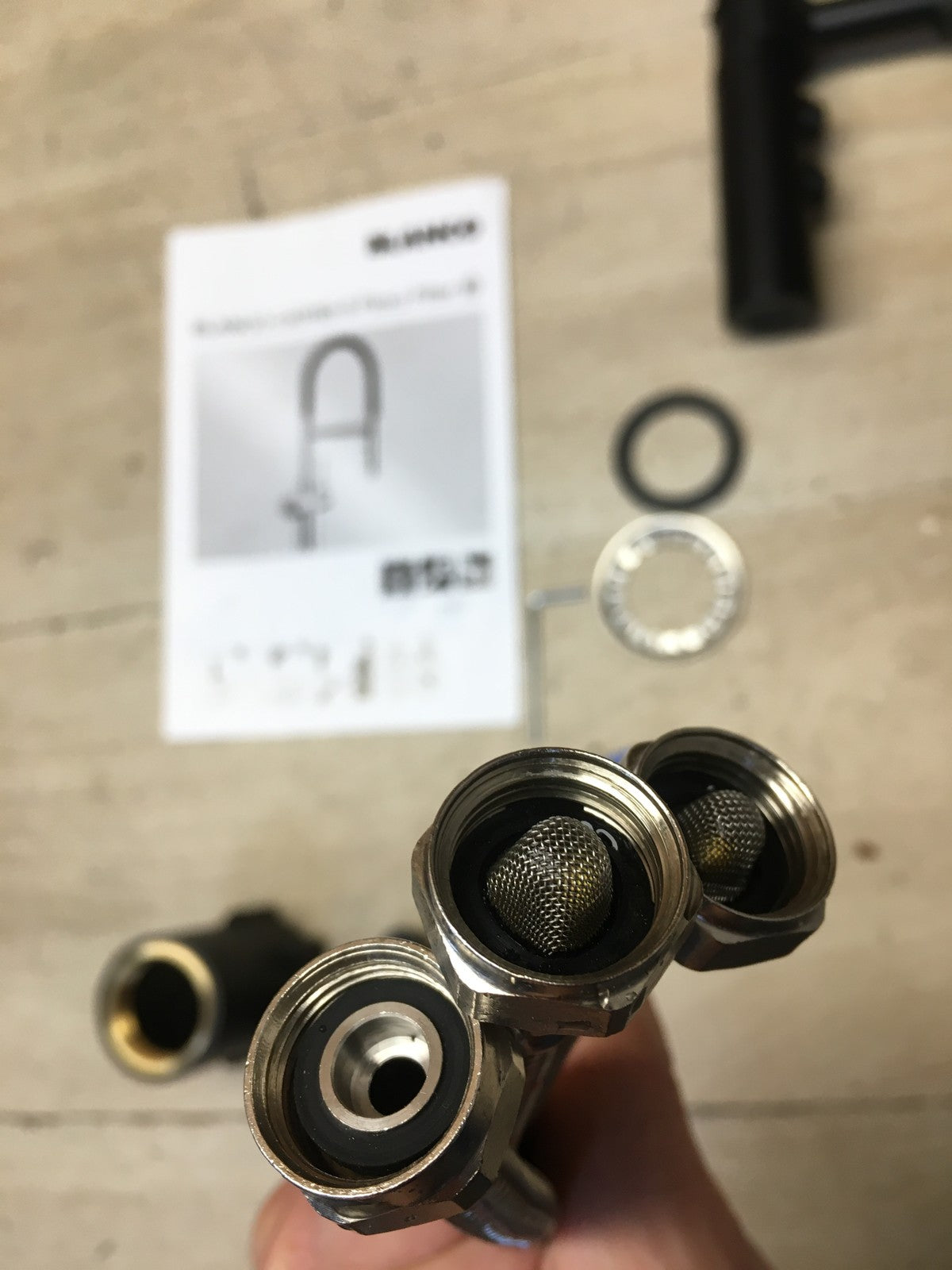 BLANCO CATRIS-S Flexo Filter Küchenarmatur, Wasserhahn, schwarz matt, I39260