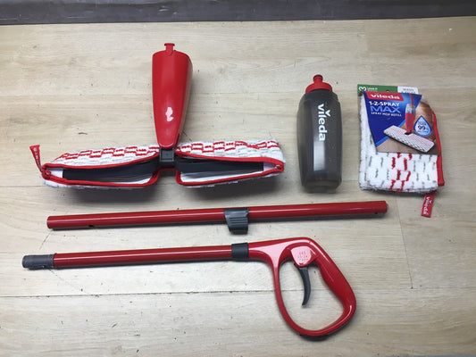 Vileda 1.2 Spray Max System Bodenwischer mit Sprühkopf, I36742
