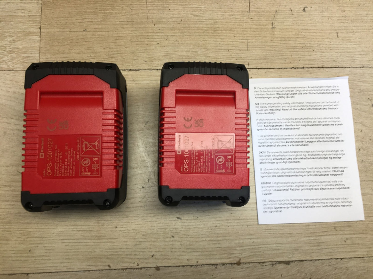 Einhell Akku PXC-Twinpack 4,0 Ah Power X-Change, I38118