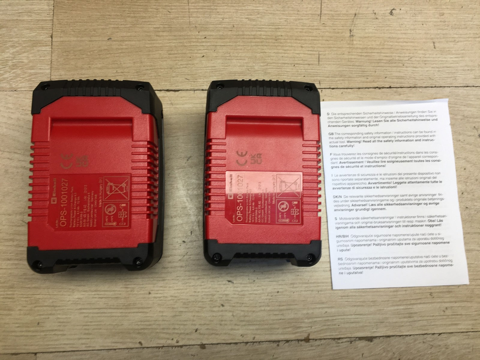 Einhell Akku PXC-Twinpack 4,0 Ah Power X-Change, I38118