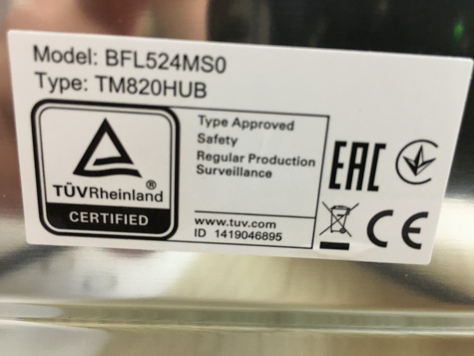 Bosch BFL524MS0 Einbau-Mikrowelle, Edelstahl, 20L, I39390