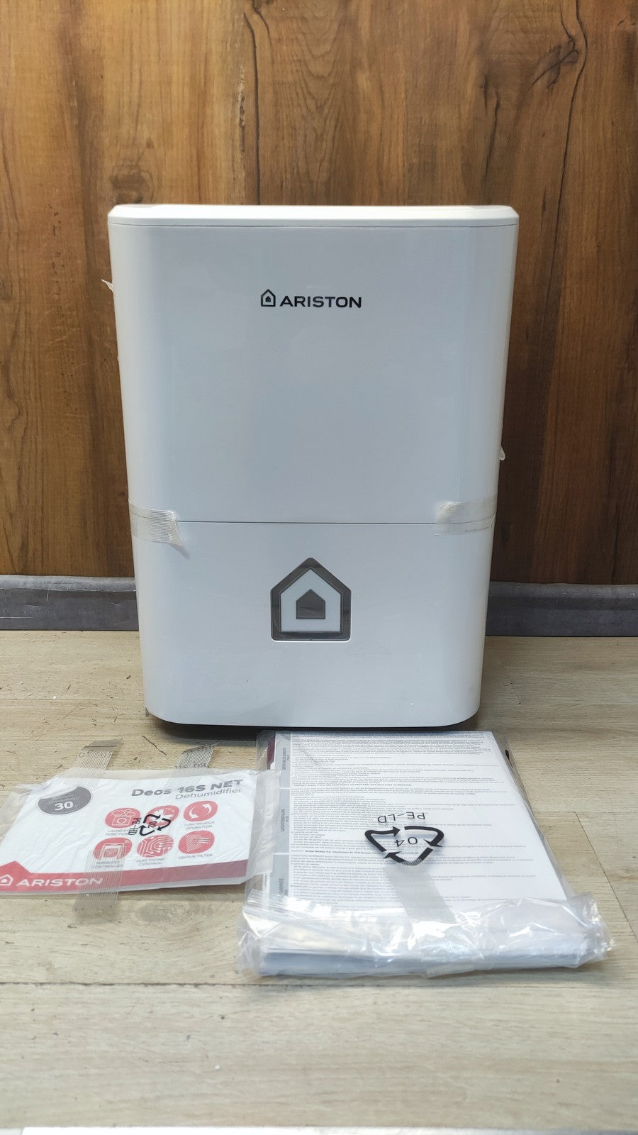 Ariston DEOS 16S NET Tragbarer Luftentfeuchter 3381352, 430W, 16 L/Tag, I38107
