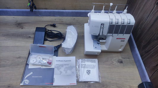 Bernina L450 4-Faden-Overlock, 4-Faden-Sergermaschine mit 16 Stichen, I37727