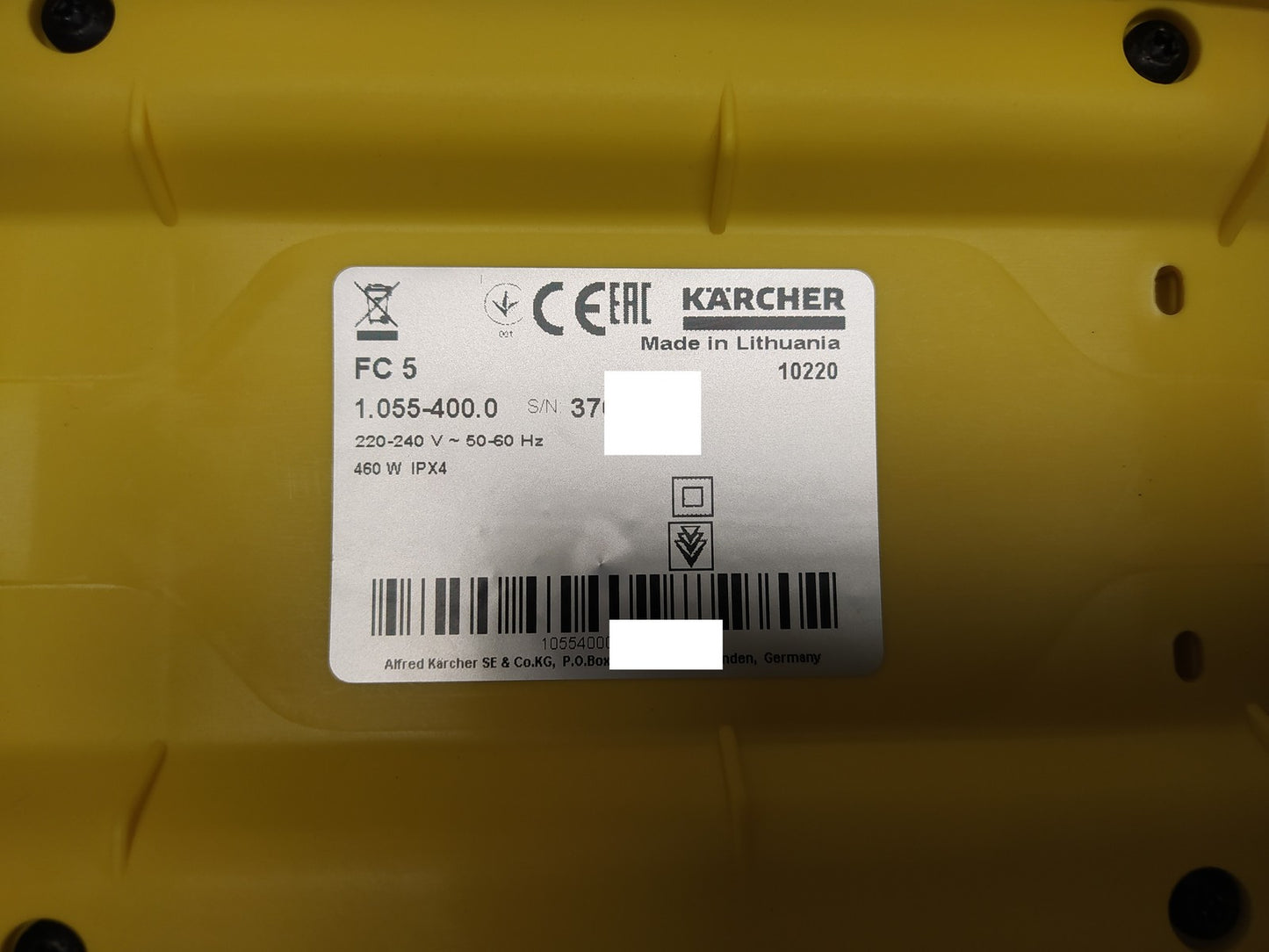 Kärcher FC 5 Hartbodenreiniger 1.055-400.0 elektrischer Bodenreiniger, I35933