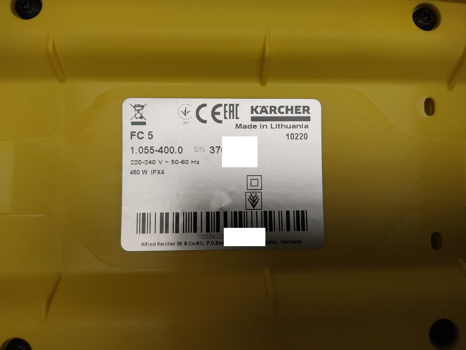 Kärcher FC 5 Hartbodenreiniger 1.055-400.0 elektrischer Bodenreiniger, I35933