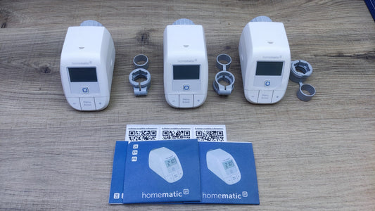 Homematic IP Erweiterungsset Heizen HmIP-SK24, 3x Thermostat, 161216A1A, I37038