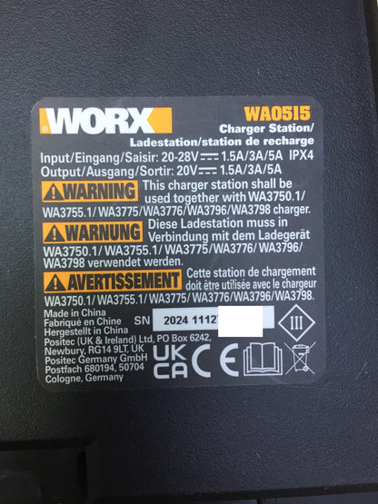 WORX Landroid Vision M550 Mähroboter ohne Begrenzungskabel WR205E, I33682