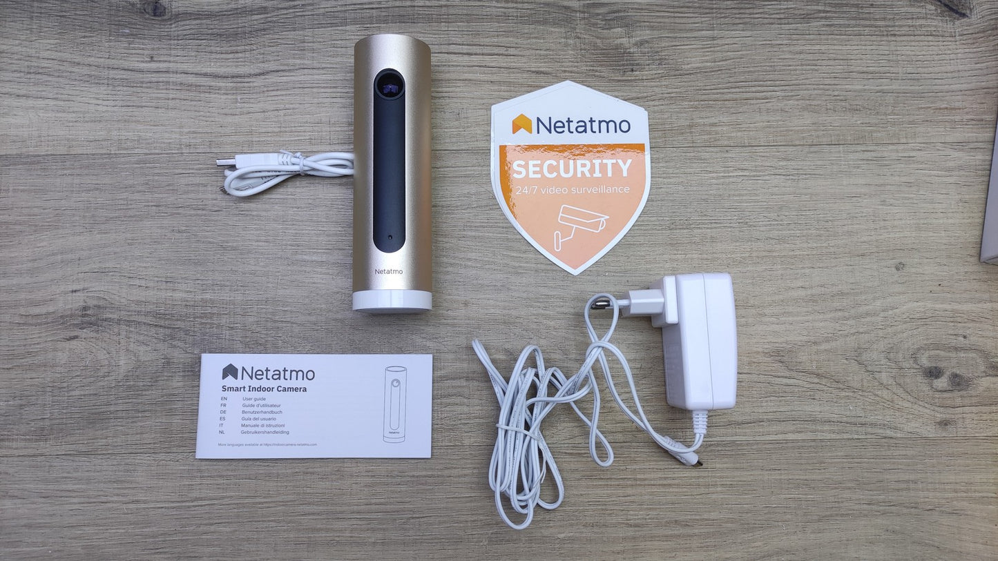 Netatmo NSC01 Smarte Überwachungskamera Innen, WLAN, I34580