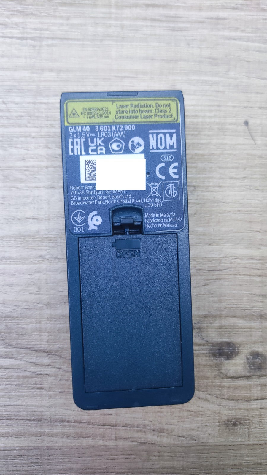 Bosch Professional GLM 40 Laser-Entfernungsmesser inkl. Tasche, I38086