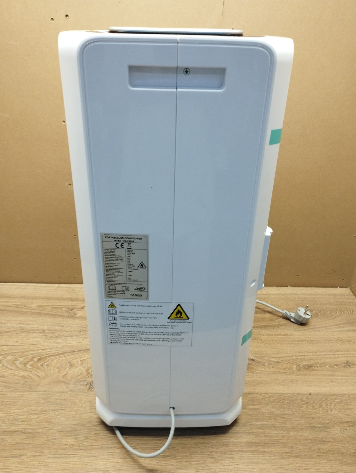 Hägen mobile Klimaanlage HA-7000R, 7000BTU, Klimagerät, I39693