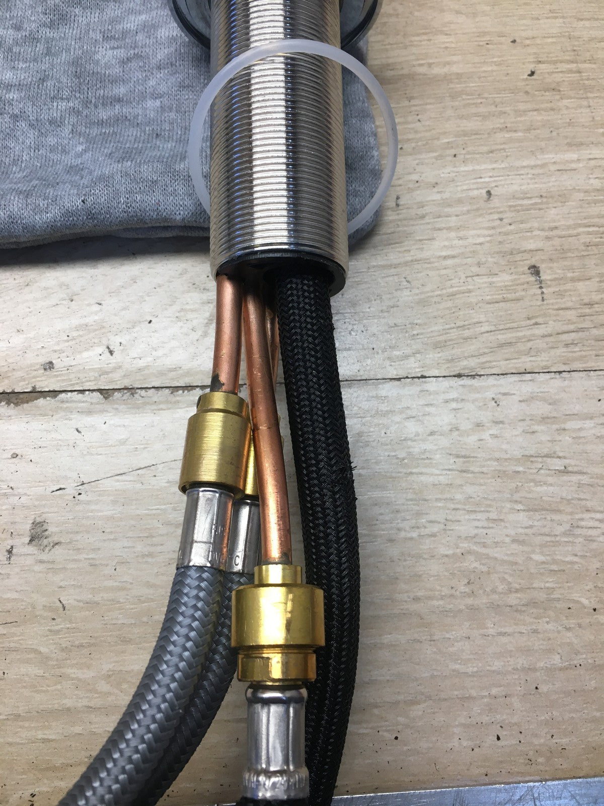 SCHÜTTE 79516 Blackpool Küchenarmatur mit ausziehbarer Brause, Wasserhahn I39933