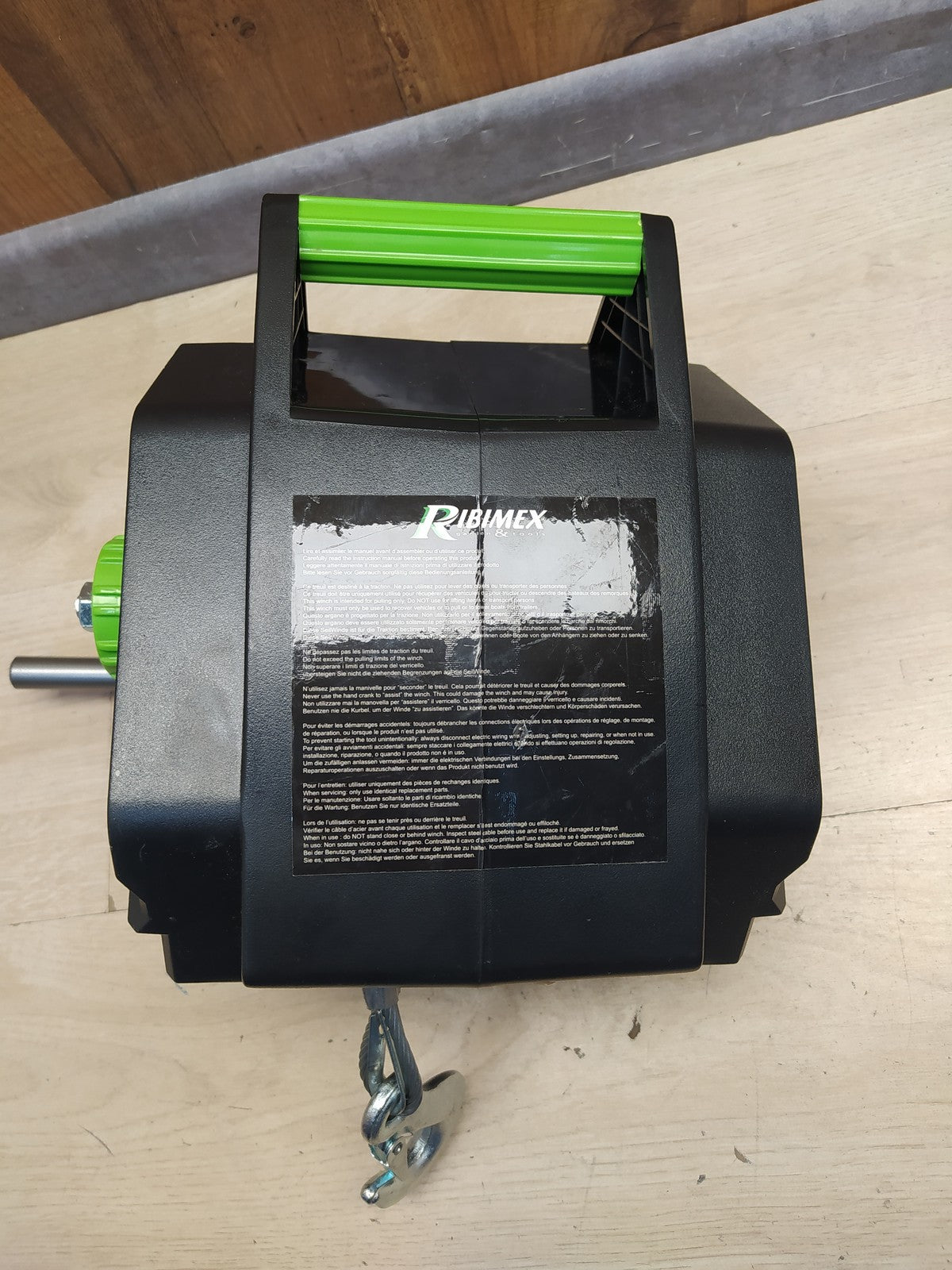 RIBIMEX PE12V/T1 Autowinde 5 Tonnen vorwärts und rückwärts 12 V, I37453