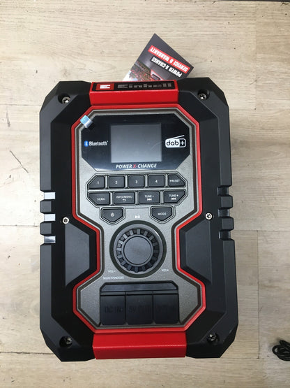 Einhell Akku-Baustellenradio TE-CR 18 Li DAB+/FM/BT Solo (3407995), 18 V, I37398