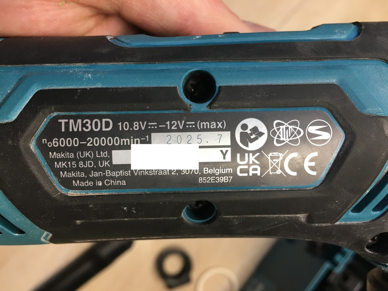 Makita TM30DSMJX5 Akku-Multifunktionswerkzeug, mit 2 Akkus, I37622