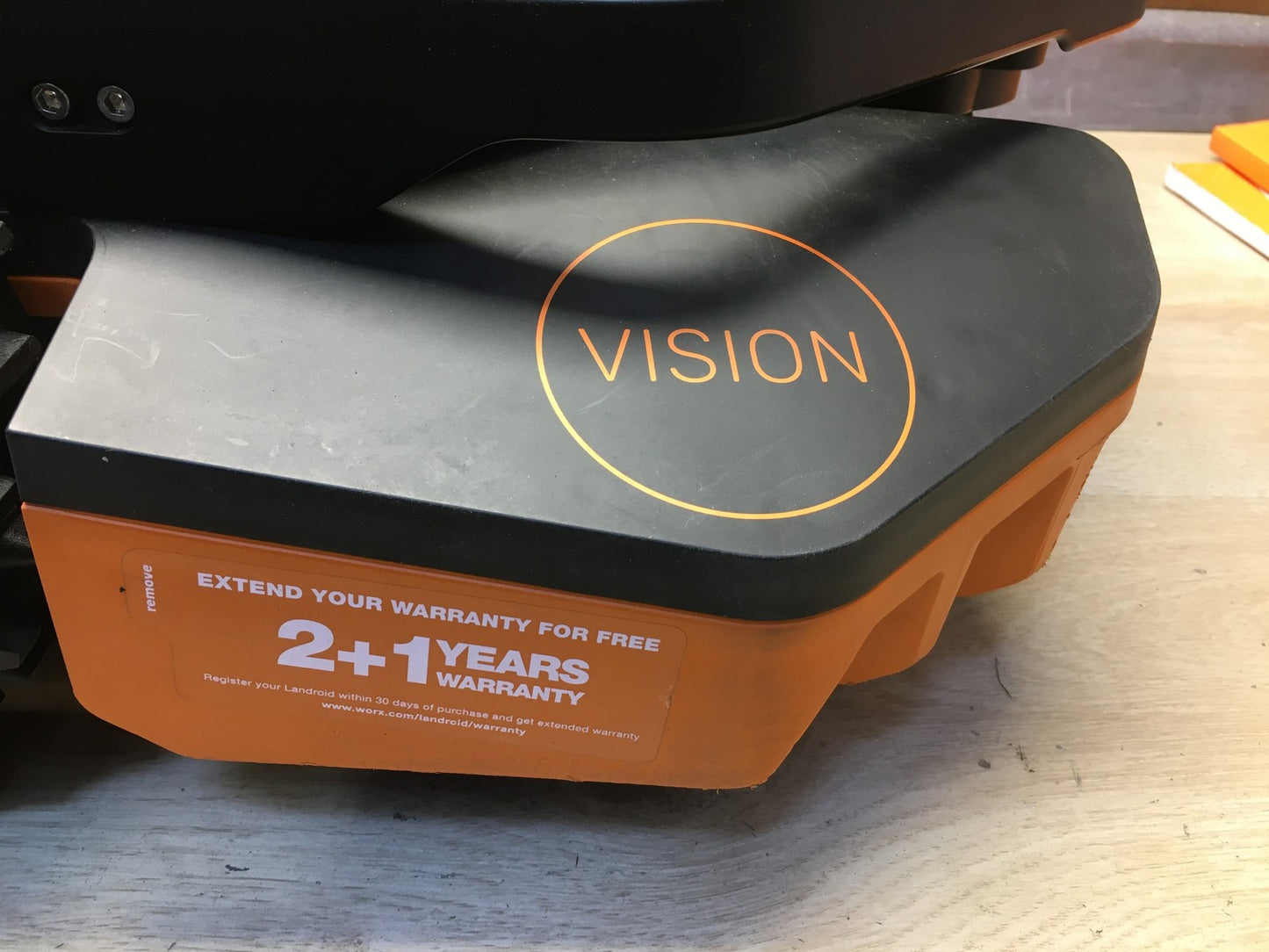 WORX Landroid Vision S250 Mähroboter ohne Begrenzungskabel WR202E, I37838