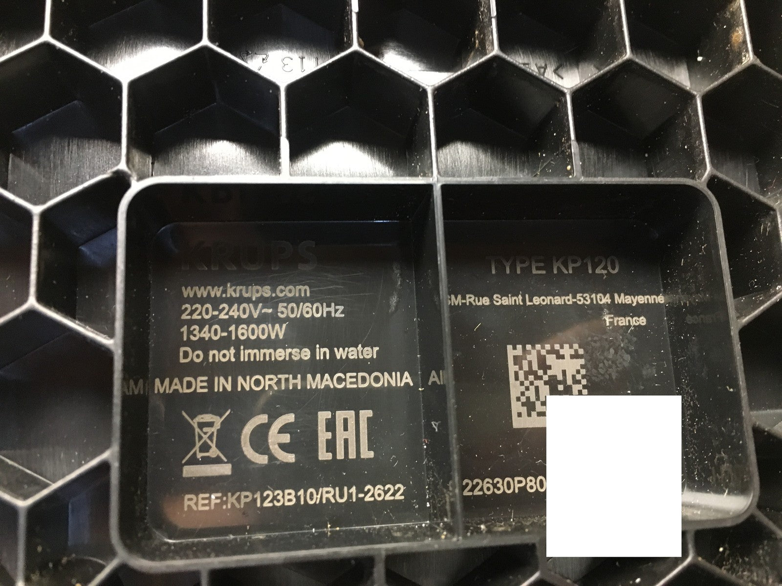 Krups KR123B10 Kapselmaschine ultra-kompakt, I37043
