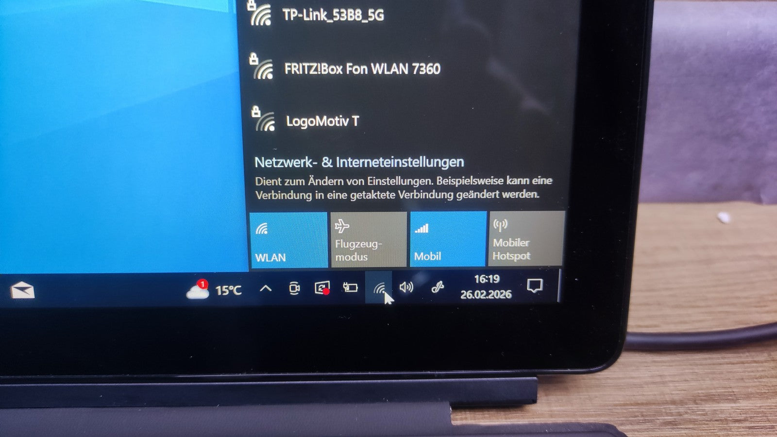 Dell Latitude 5285 Tablet 12.3" Touch FHD Intel i5-7300U 8GB 256GB SSD Win10 LTE