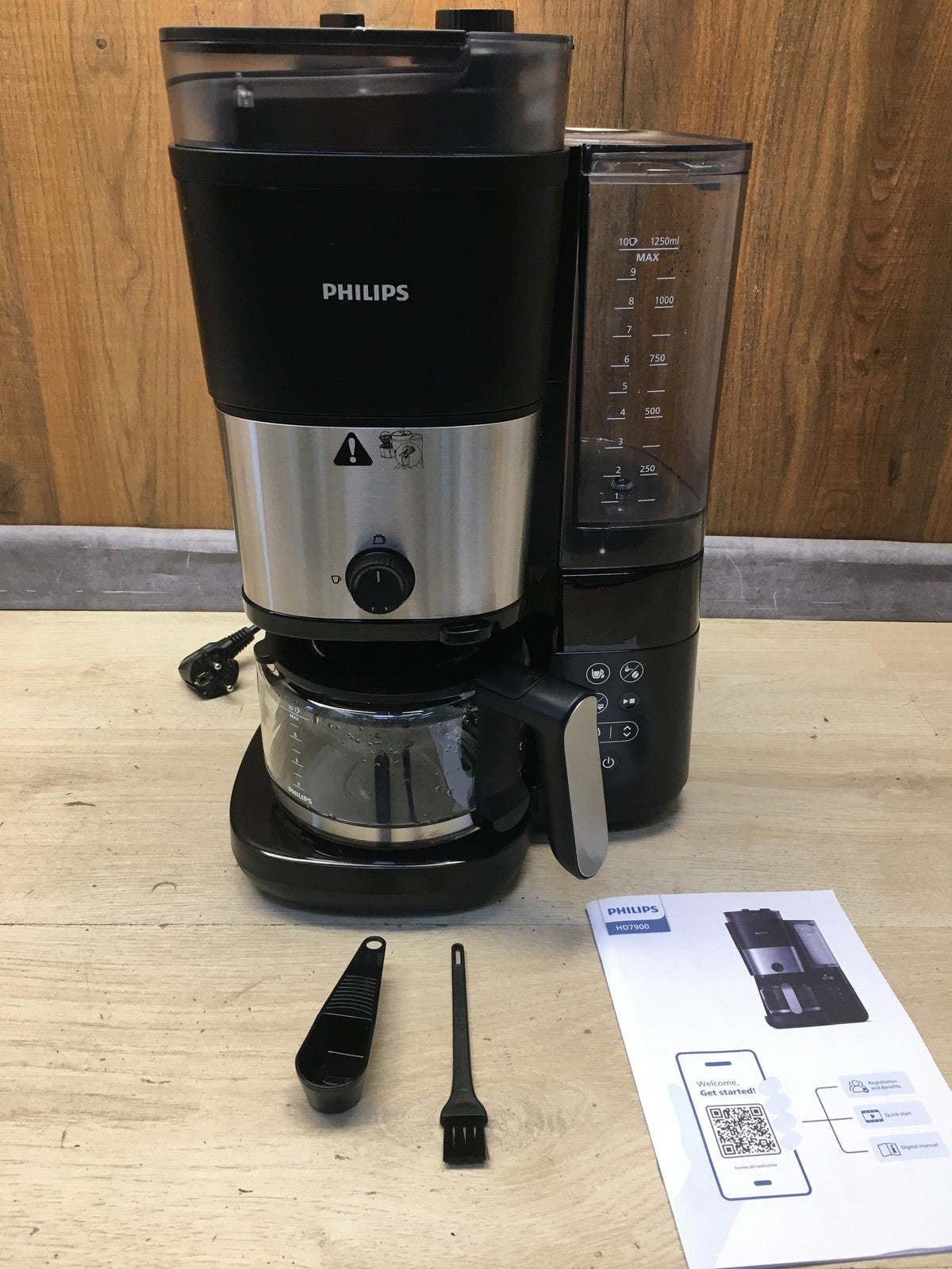 Philips HD7900/50 Filterkaffeemaschine 1,25-L-Glaskanne I39324
