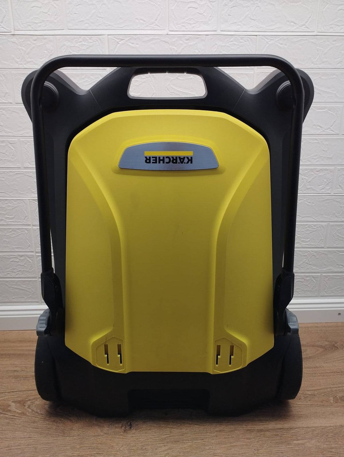 Kärcher S4 Twin 1.766-360.0 Handkehrmaschine Kehrmaschine faltbar gelb