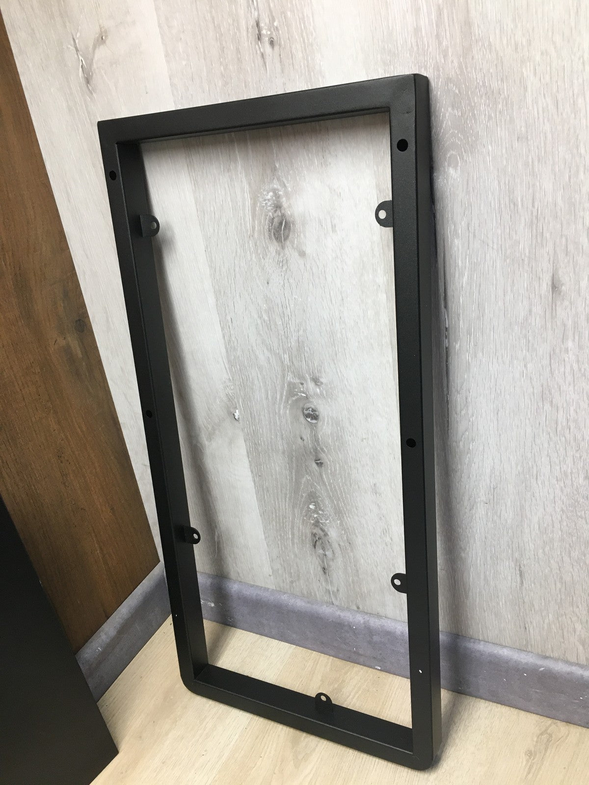 Ribelli 500750 Metall-Pflanzenständer 5-stufig in Halbmondform schwarz, I38330
