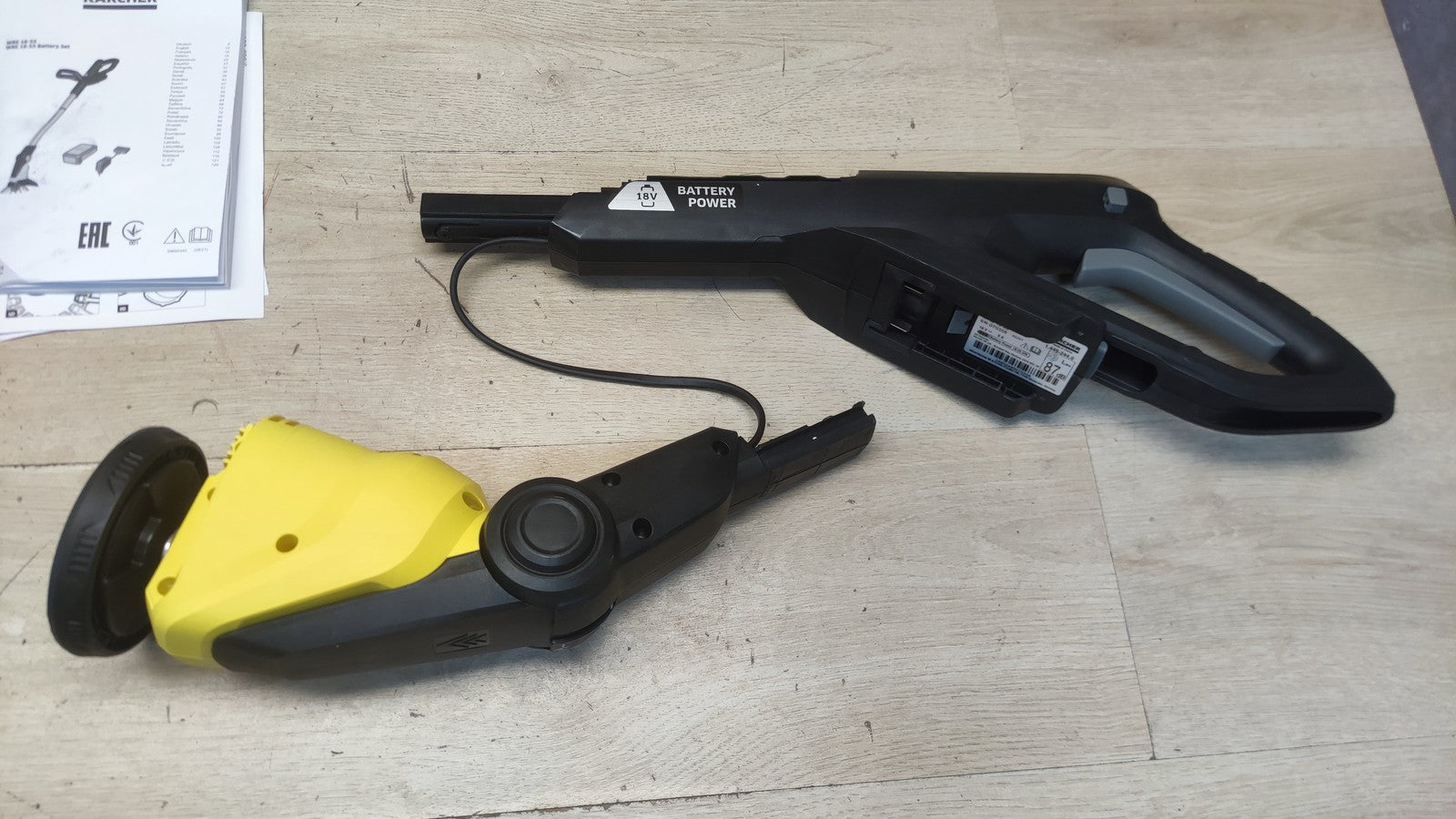 Kärcher Akku-Unkrautentferner WRE 18-55 (1.445-244.0) solo, 18V, I38069