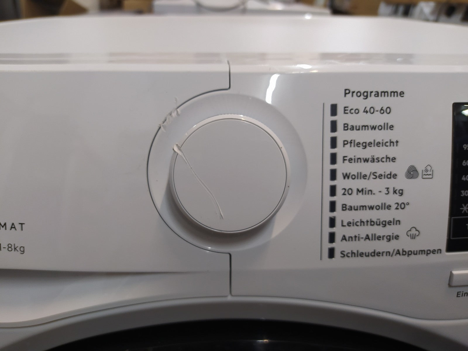 AEG Frontlader Waschmaschiene L6AMZ48FL 8 Kg I34813