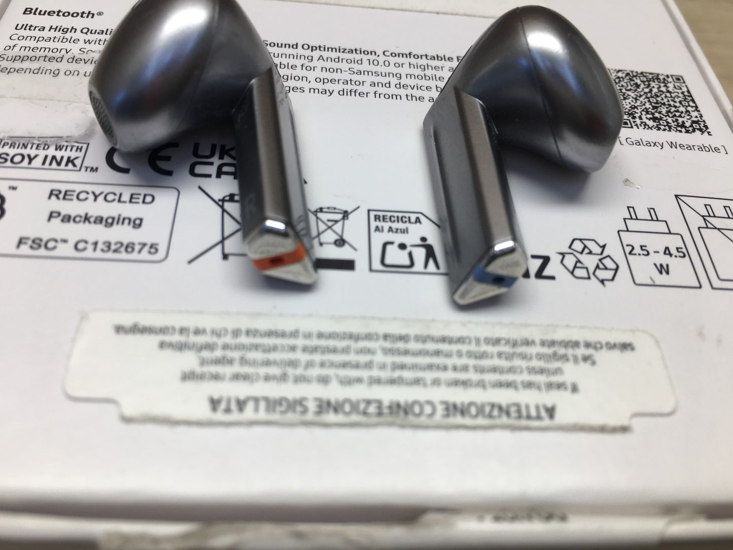 Samsung Galaxy Buds3 Bluetooth Kopfhörer SM-R530, Silber, I39080