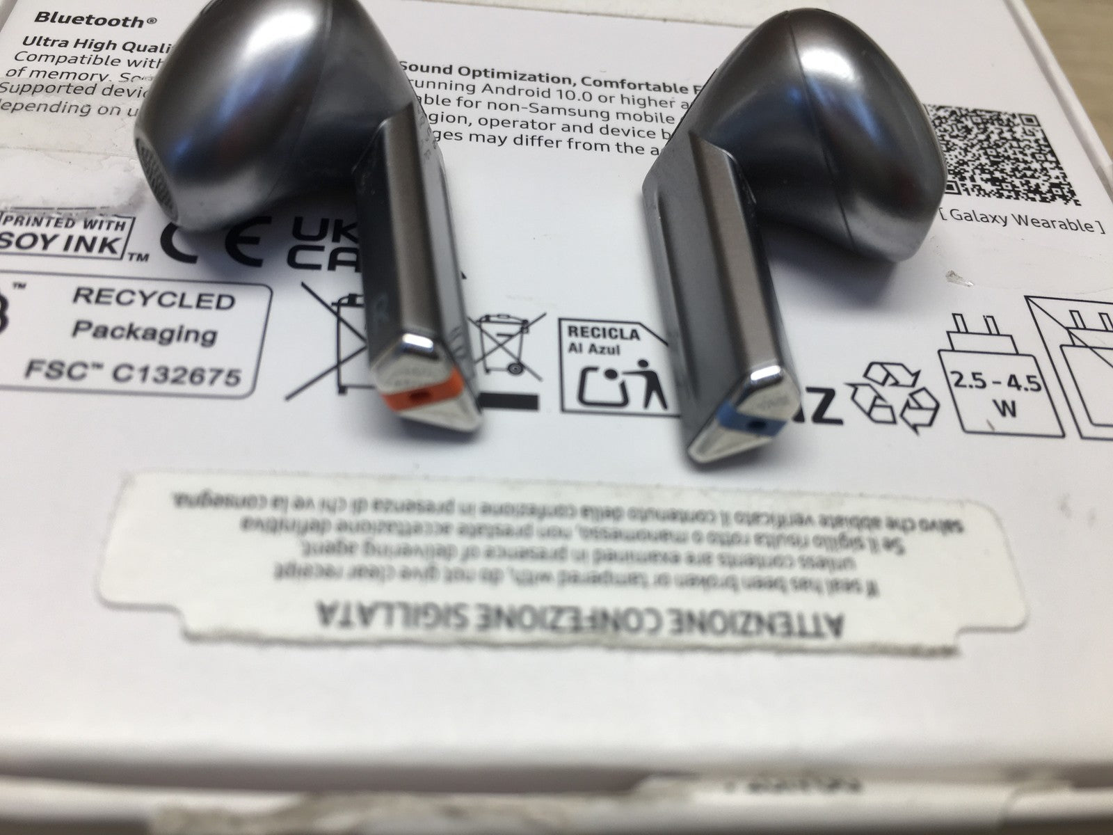 Samsung Galaxy Buds3 Bluetooth Kopfhörer SM-R530, Silber, I39080