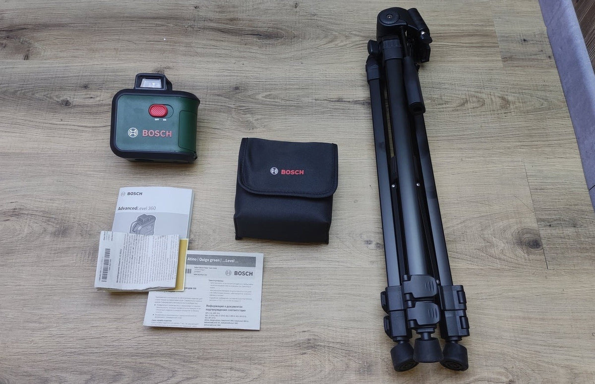 Bosch Kreuzlinienlaser AdvancedLevel 360 mit Stativ