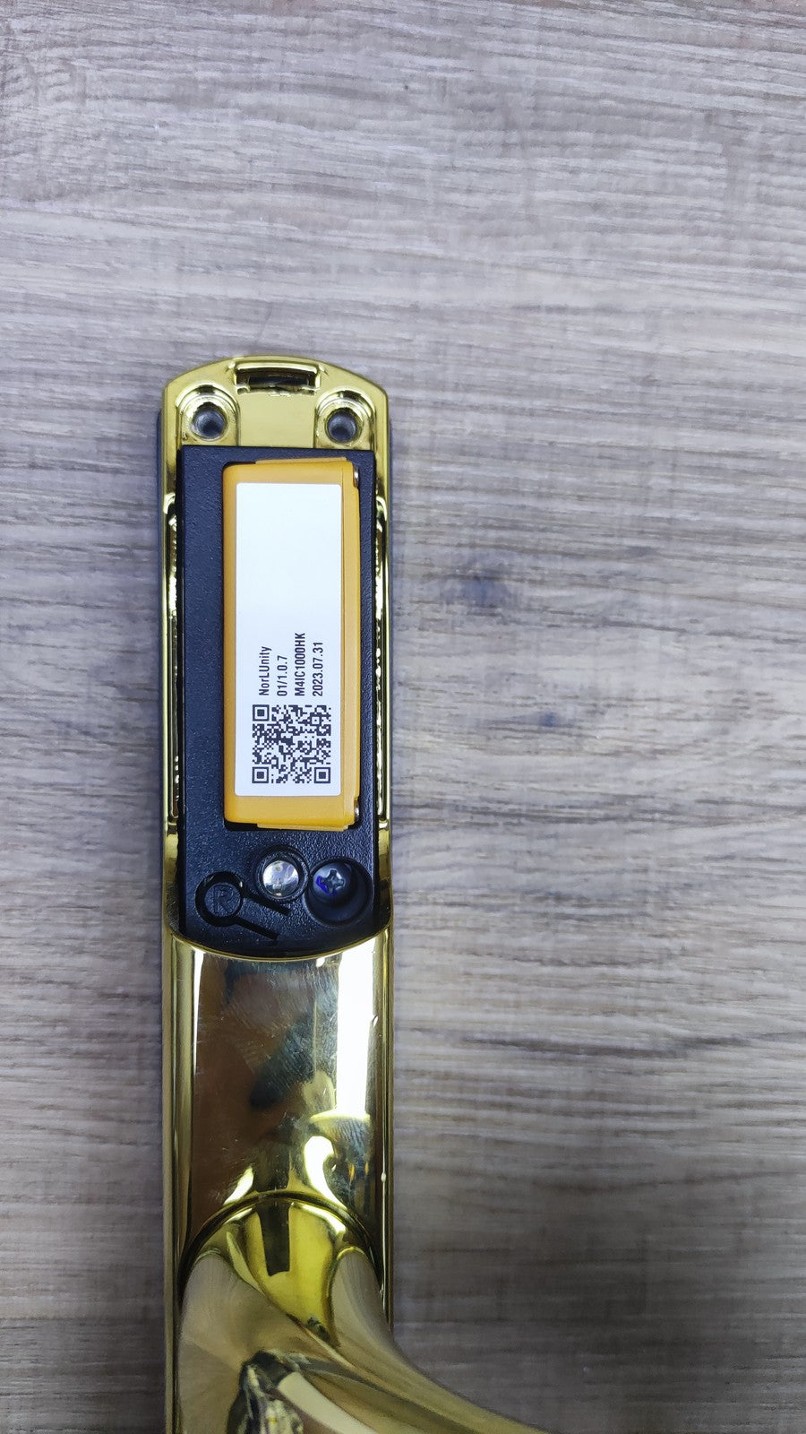 Yale SD-L2000-PB Elektronisches Schloss, Schlüsselschloss, Messing, I35969
