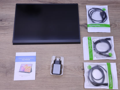 Eviciv Portable Monitor 16" WQXGA 2560x1600 HDMI USB-C AMD FreeSync 120Hz 3ms