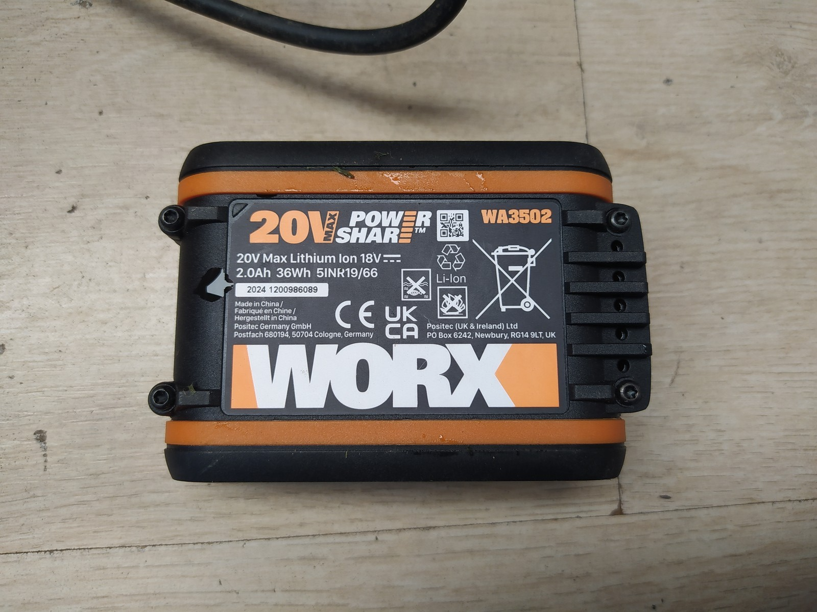WORX Landroid Vision M600 Mähroboter ohne Begrenzungskabel WR206E.1 I38828