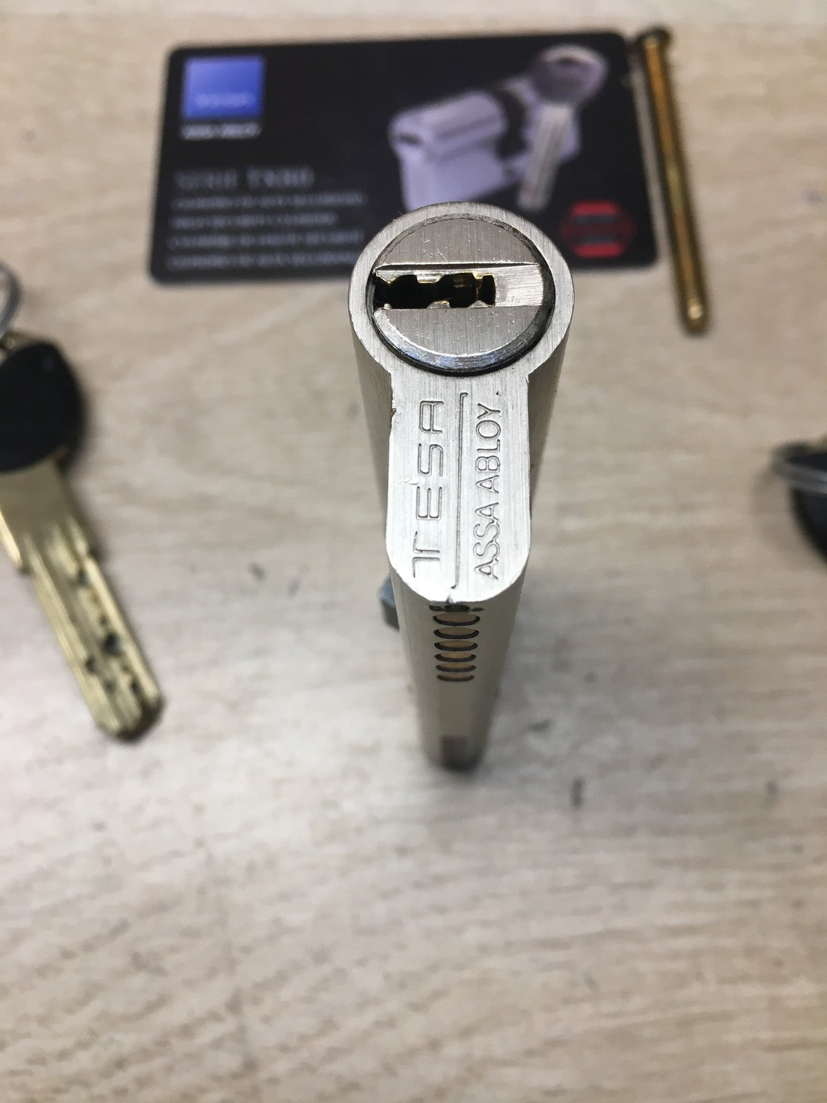 Tesa Assa Abloy TX853030N Europrofilzylinder TX80, 85 x 30 mm, I37070