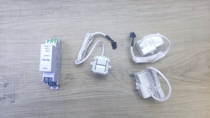SHELLY Pro 3EM WLAN-Stromzähler, 3x120A Klemmen, I38024