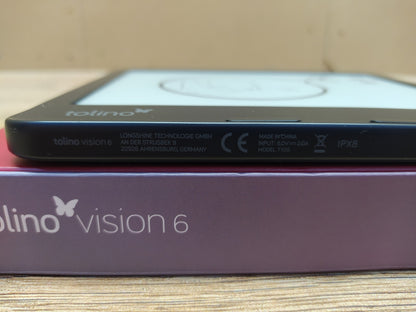 Tolino vision 6 eReader E Book I39175